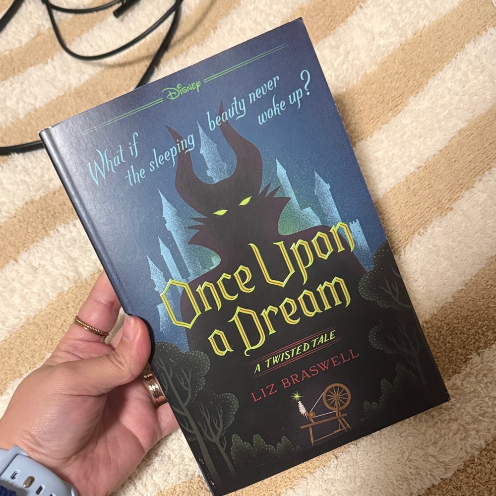 Disney Once Upon a Dream Twisted Tale Book - Black and Green paperback